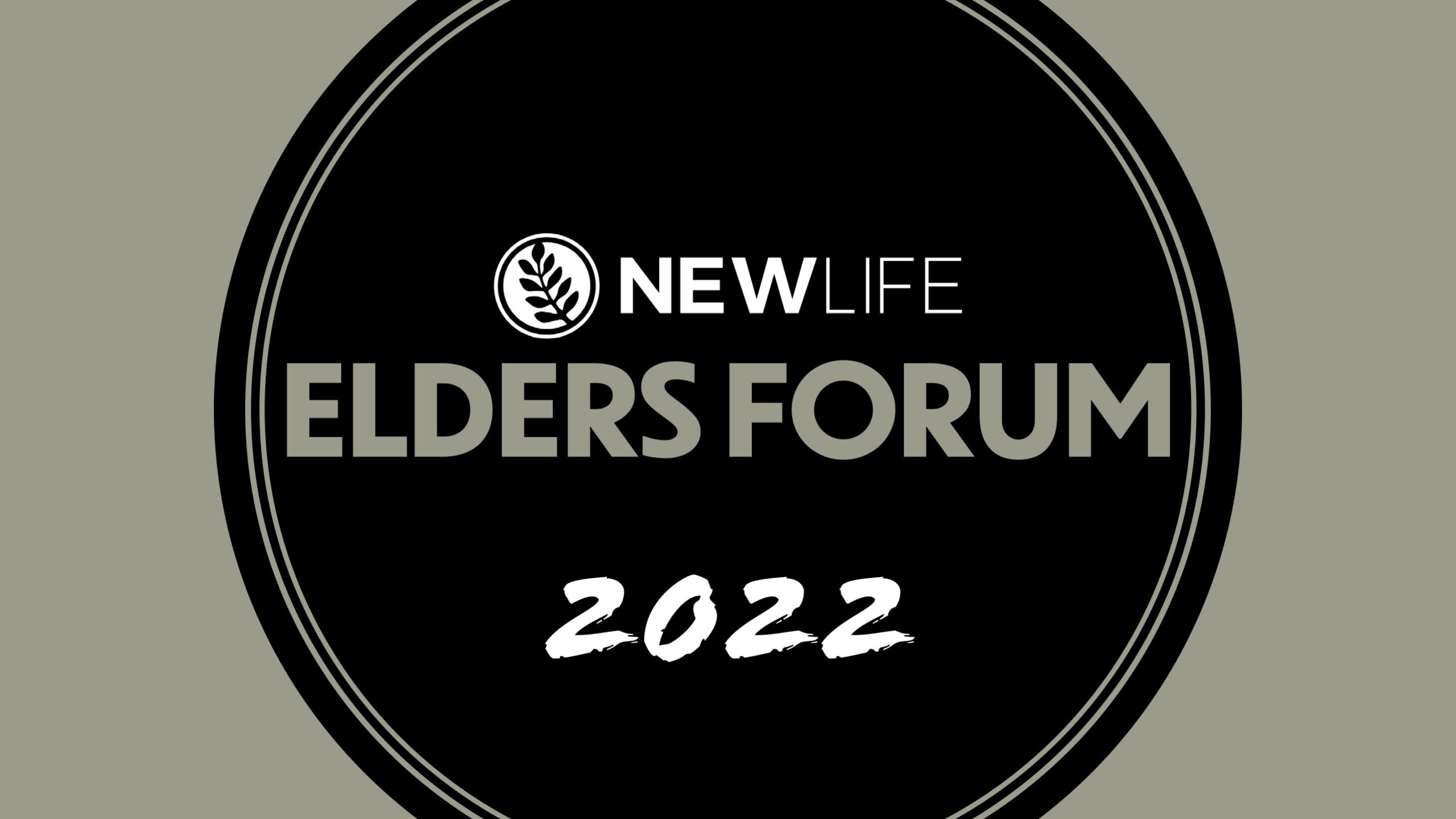 Elders Forum 2022 no pic